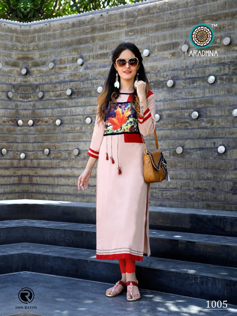 Parrot Vol-5 Aradhna Heavy Rayon Kurti Suppliers Parrot Vol-5 Aradhna Heavy Rayon Kurti Suppliers